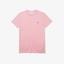 Lacoste Mens Crew Neck T-Shirt - Pink - thumbnail image 1