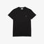 Lacoste Mens Crew Neck T-Shirt - Dark Grey - thumbnail image 1