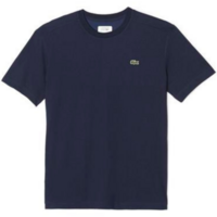 Lacoste Mens Breathable T-Shirt - Navy Blue