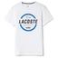 Lacoste Sport Mens Jersey Tennis Tee - White/Ink - thumbnail image 1