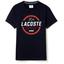 Lacoste Sport Mens Jersey Tennis Tee - Navy/Red - thumbnail image 1