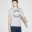 Lacoste Sport Mens Jersey Tennis Tee - Silver - thumbnail image 2