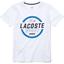 Lacoste Boys Technical Jersey Tee - White - thumbnail image 1