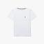 Lacoste Boys Crew Neck T-Shirt - White