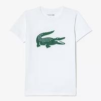 Lacoste Boys Croc T-Shirt - White/Green