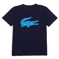 Lacoste Boys Croc T-Shirt - Navy Blue (2023)