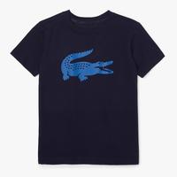 Lacoste Boys Croc T-Shirt - Navy Blue