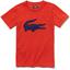 Lacoste Sport Boys Tennis Tee - Mexico Red - thumbnail image 1