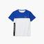 Lacoste Boys Sport Colourblock T-Shirt - Blue/White/Black - thumbnail image 2