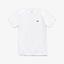 Lacoste Boys Colourblock Tennis Tee - White - thumbnail image 1