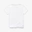 Lacoste Boys Colourblock Tennis Tee - White - thumbnail image 2