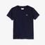 Lacoste Boys Colourblock Tennis Tee - Navy Blue - thumbnail image 1