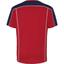 Fila Mens Heritage Crew Neck Tee - Chinese Red/Navy - thumbnail image 2