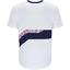 Fila Mens Solar Power Short Sleeved Speed Crew Top - White/Fila Navy - thumbnail image 2