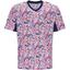 Fila Mens Solar Power Short Sleeved Speed V-Neck Top - Splash Power - thumbnail image 1