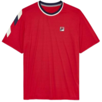 Fila Mens Pro Heritage Short Sleeved T-Shirt - Fila Red