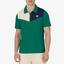 Fila Mens Pro Heritage Short Sleeve Tennis Polo - Green - thumbnail image 1