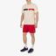 Fila Mens Pro Heritage Woven Tennis Shorts - Fila Red - thumbnail image 3
