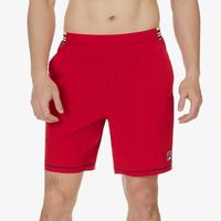 Fila Mens Pro Heritage Woven Tennis Shorts - Fila Red