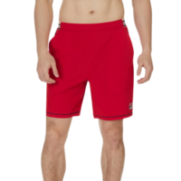 Fila Mens Pro Heritage Woven Tennis Shorts - Fila Red