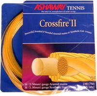 Ashaway Crossfire II Hybrid Tennis String Set - Gold