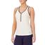 Fila Womens Racer Back Tank - Ecru/Navy - thumbnail image 2