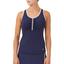 Fila Womens Racer Back Tank - Navy/Ecru - thumbnail image 1