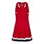 Fila Womens Heritage Racerback Dress - Red - thumbnail image 2