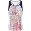 Fila Womens Alley Racer Bank Tank Top - Striation/Fila Navy - thumbnail image 1