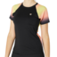 Fila Womens Backspin Short Sleeve T-Shirt - Black/Sunset - thumbnail image 1