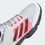 Adidas Mens Adizero Ubersonic 2 Tennis Shoes - White/Black/Pink - thumbnail image 7