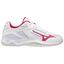 Mizuno Womens Thunder Blade 3 Indoor Court Shoes - White/Persian Red - thumbnail image 1