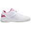 Mizuno Womens Thunder Blade 3 Indoor Court Shoes - White/Persian Red - thumbnail image 3