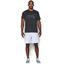 Under Armour Mens Mirage 8" Shorts - White/Graphite - thumbnail image 3