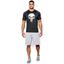 Under Armour Mens Punisher Core Short Sleeve Tee - Black/White - thumbnail image 4