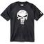 Under Armour Mens Punisher Core Short Sleeve Tee - Black/White - thumbnail image 1