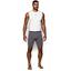 Under Armour Mens HeatGear Compression Short - Carbon Heather - thumbnail image 4