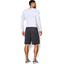 Under Armour Mens HeatGear Long Sleeve Compression Top - White - thumbnail image 4