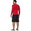 Under Armour Mens HeatGear Long Sleeve Compression Top - Red - thumbnail image 4