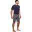 Under Armour Mens HeatGear Long Compression Short - Grey - thumbnail image 5