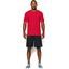 Under Armour Mens CC Lockup Tee - Red - thumbnail image 2