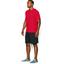 Under Armour Mens CC Lockup Tee - Red - thumbnail image 3