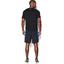 Under Armour Mens Raid Novelty 8 Inch Shorts - Grey/Blue - thumbnail image 6