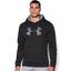 Under Armour Mens Storm Fleece Hoodie - Black/Steel - thumbnail image 1