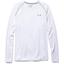Under Armour Mens Tech Long Sleeve Tee - White - thumbnail image 1