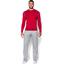 Under Armour Mens ColdGear Long Sleeve Mock Top - Red - thumbnail image 2
