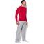 Under Armour Mens ColdGear Long Sleeve Mock Top - Red - thumbnail image 3