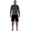 Under Armour Mens ColdGear Compression Crew - Grey - thumbnail image 2