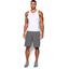 Under Armour Mens HeatGear Compression Tank Top - White - thumbnail image 4