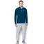 Under Armour Mens Streaker 1/4 Zip LS Top - Blackout Navy - thumbnail image 3